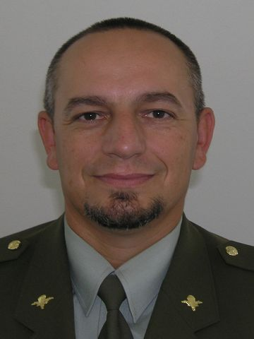 Velitel útvaru: podplukovník Ing. Gustav Lakoš